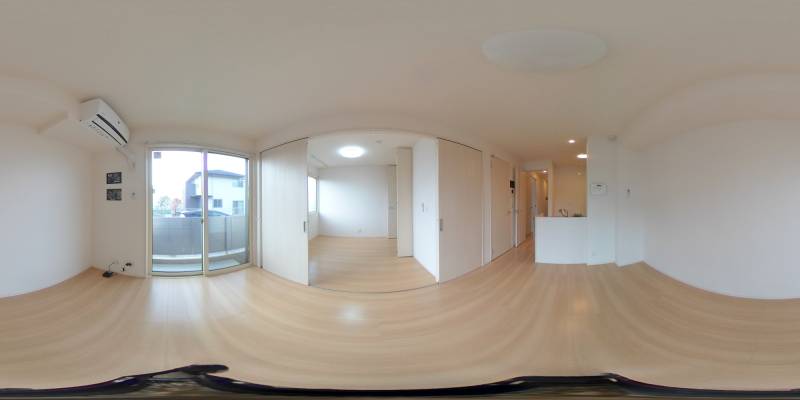 パノラマ画像リビング