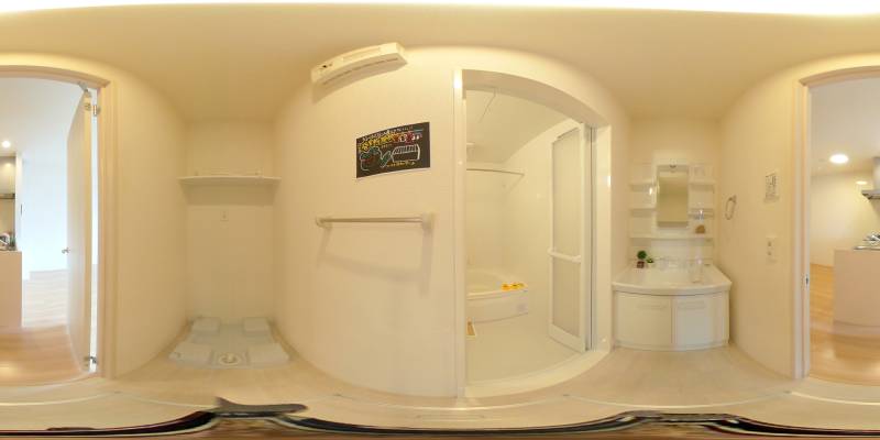 パノラマ画像洗面所