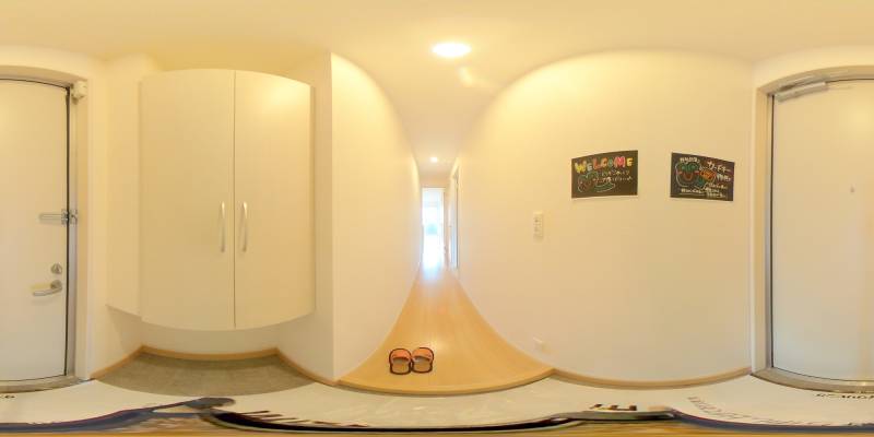 パノラマ画像玄関