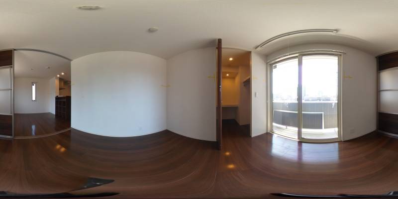 パノラマ画像洋室