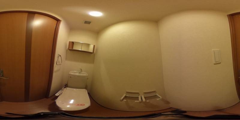 パノラマ画像トイレ