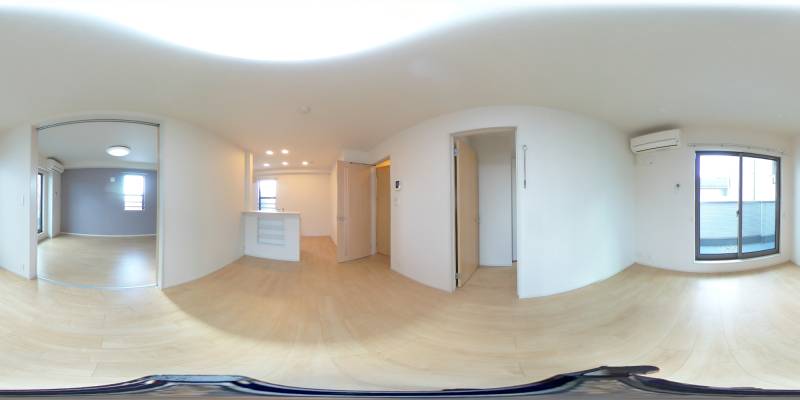 パノラマ画像リビング