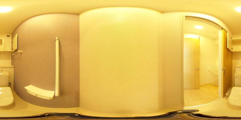 パノラマ画像トイレ