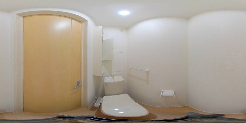 パノラマ画像トイレ