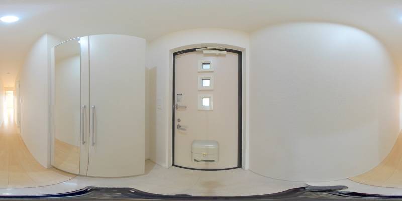 パノラマ画像玄関