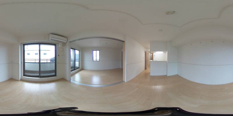 パノラマ画像リビング