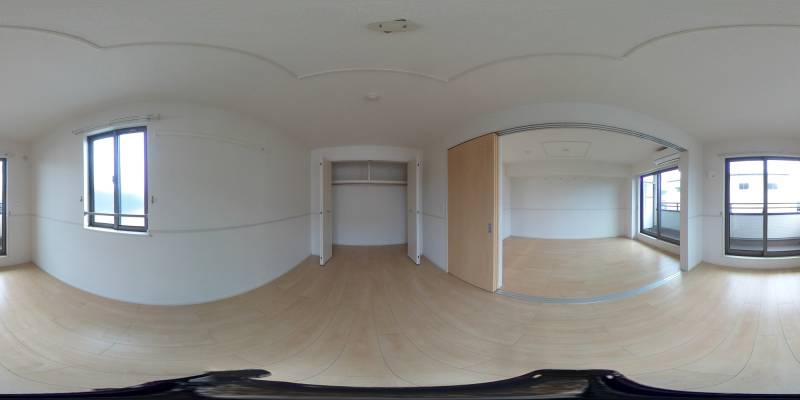 パノラマ画像洋室