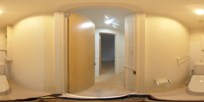 パノラマ画像トイレ