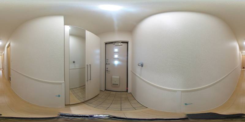 パノラマ画像玄関