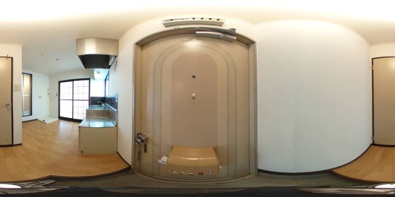 パノラマ画像玄関