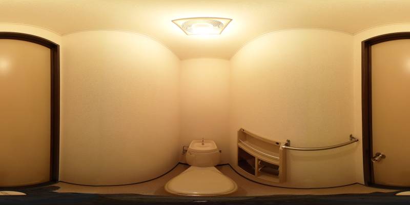 パノラマ画像トイレ