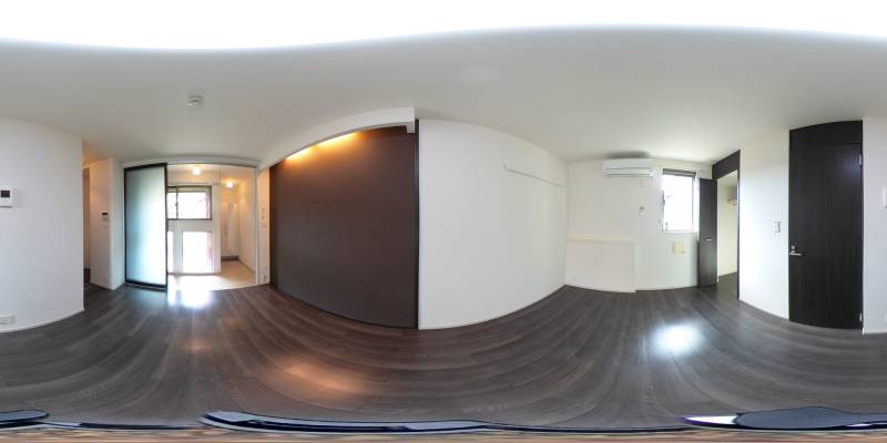 パノラマ画像洋室