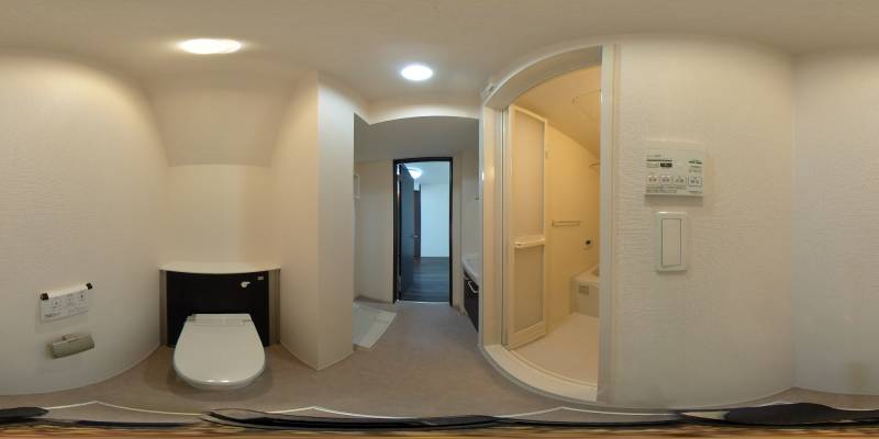 パノラマ画像トイレ