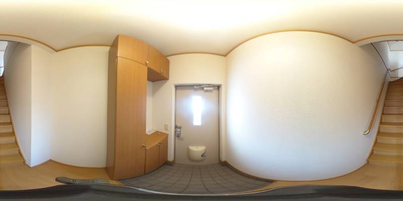 パノラマ画像玄関