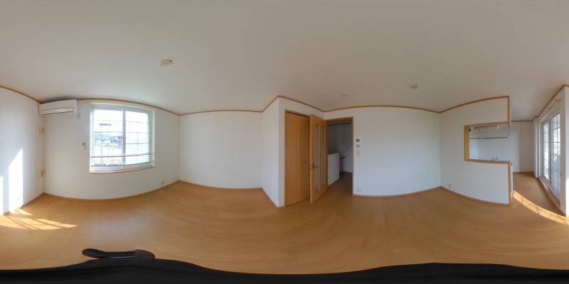 パノラマ画像リビング