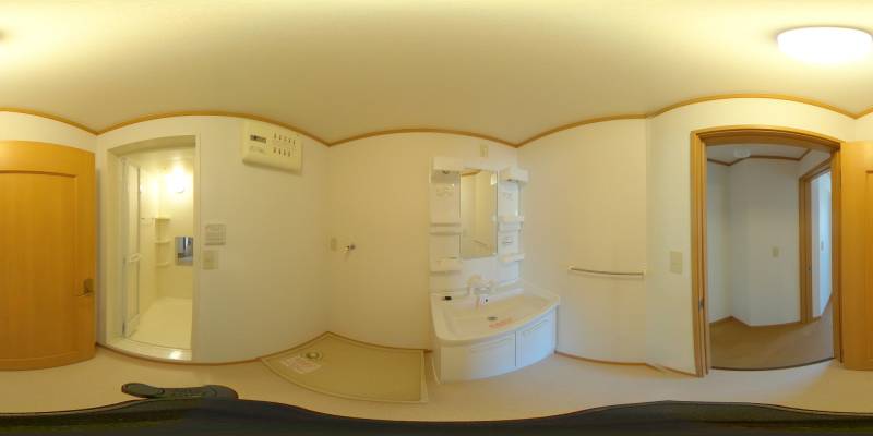 パノラマ画像洗面所