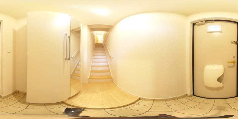 パノラマ画像玄関