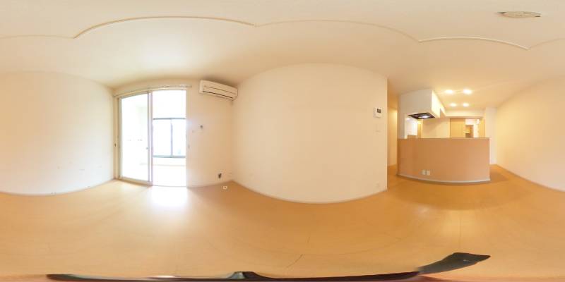 パノラマ画像リビング