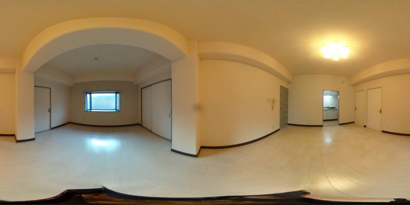 パノラマ画像リビング