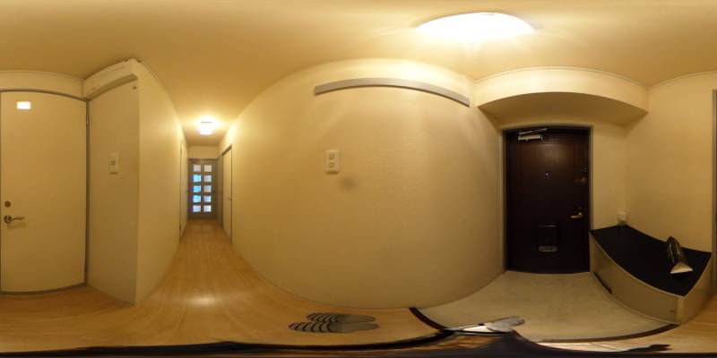 パノラマ画像玄関