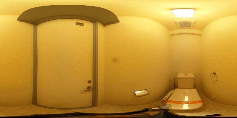 パノラマ画像トイレ