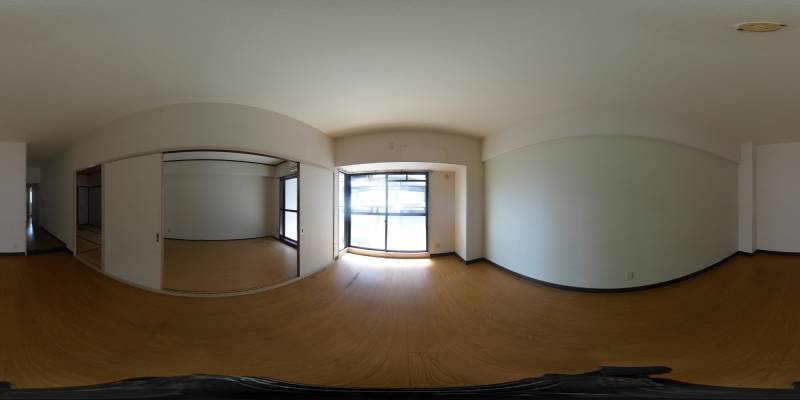 パノラマ画像リビング