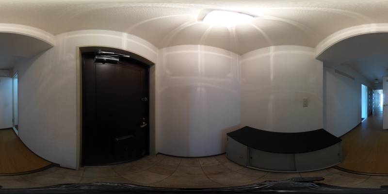 パノラマ画像玄関