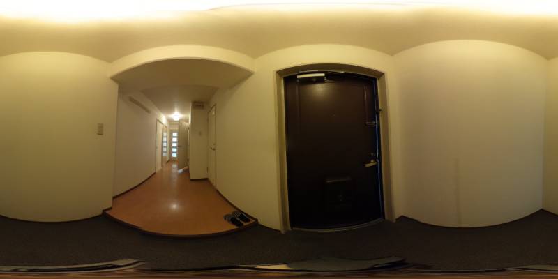 パノラマ画像玄関