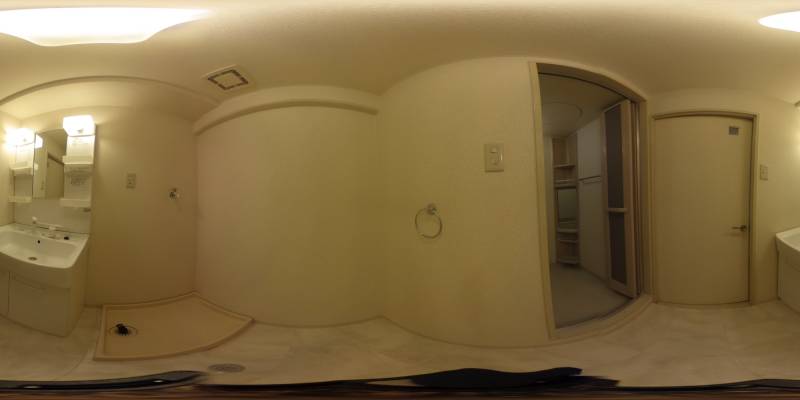 パノラマ画像洗面所
