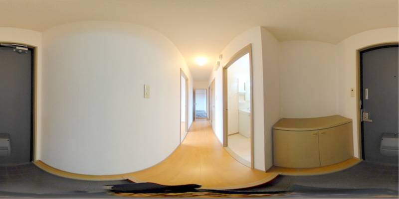 パノラマ画像玄関