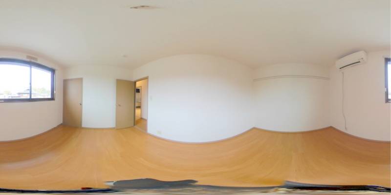 パノラマ画像洋室