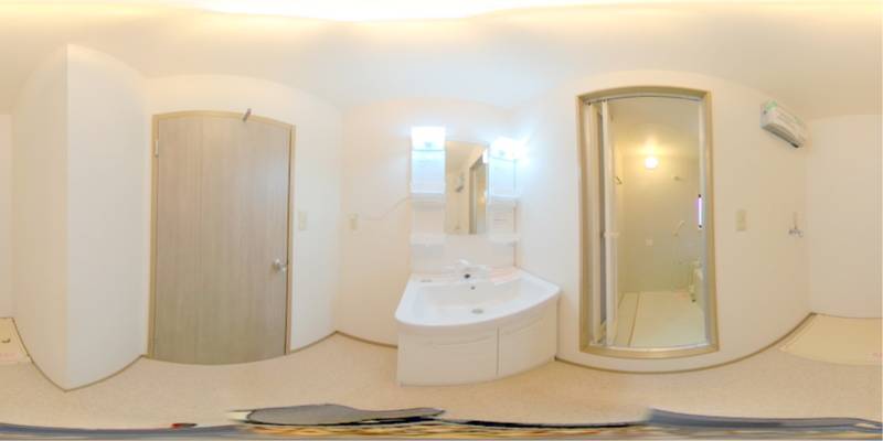 パノラマ画像洗面所