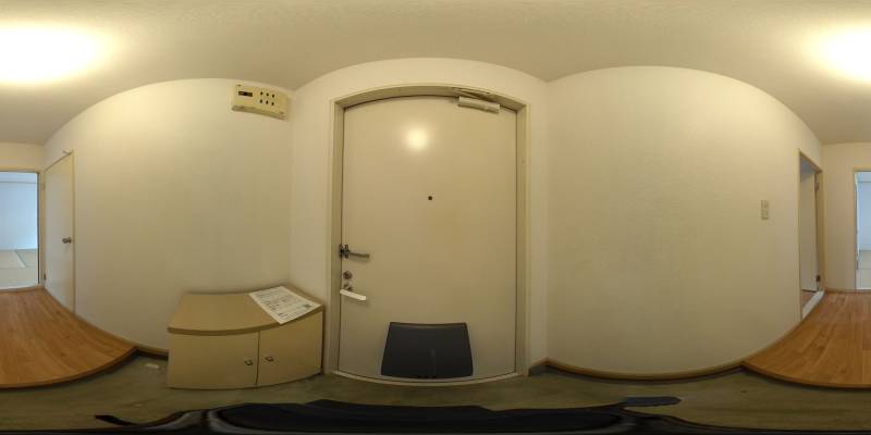 パノラマ画像玄関