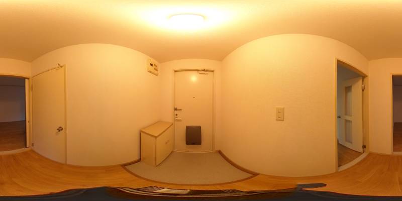 パノラマ画像玄関