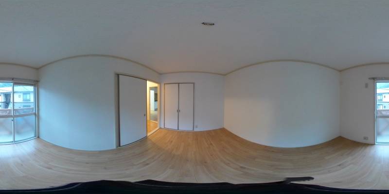 パノラマ画像洋室