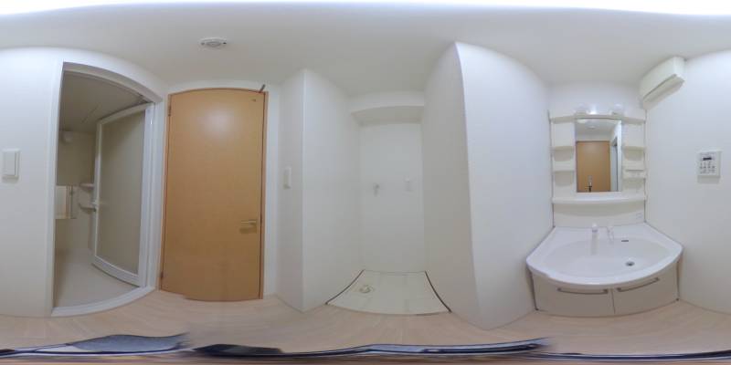 パノラマ画像洗面所