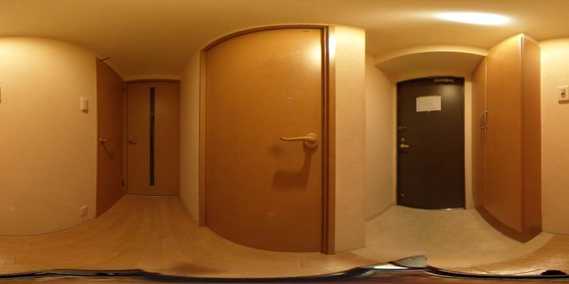 パノラマ画像玄関