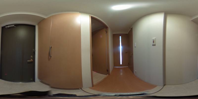 パノラマ画像玄関