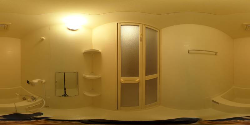 パノラマ画像バスルーム