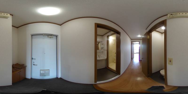 パノラマ画像玄関