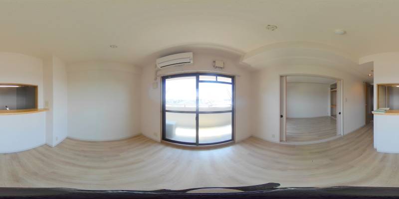 パノラマ画像リビング