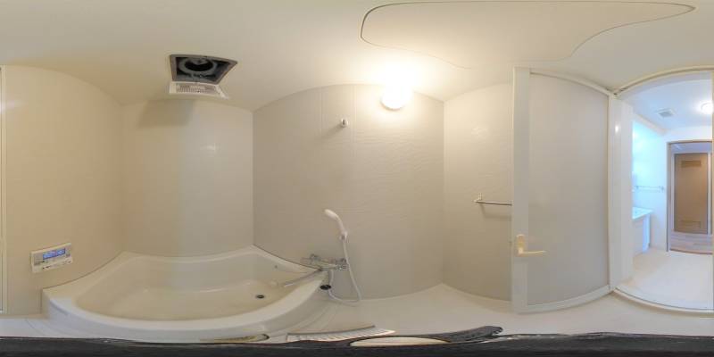 パノラマ画像バスルーム