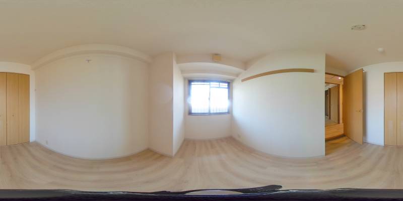 パノラマ画像洋室