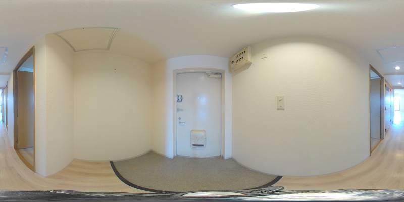 パノラマ画像玄関