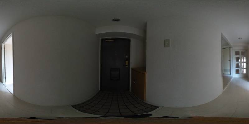 パノラマ画像玄関