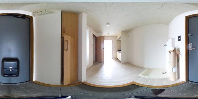 パノラマ画像玄関