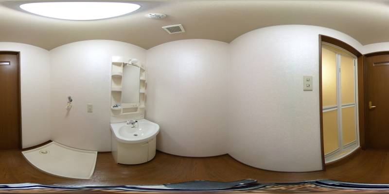 パノラマ画像洗面所