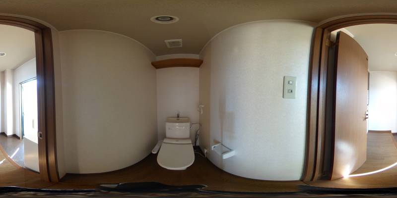 パノラマ画像トイレ