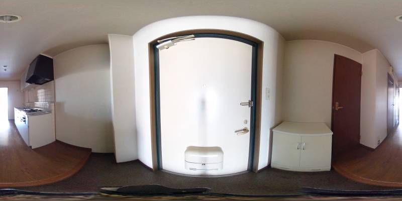 パノラマ画像玄関