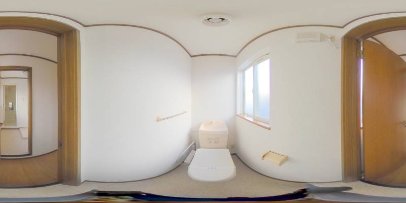 パノラマ画像トイレ